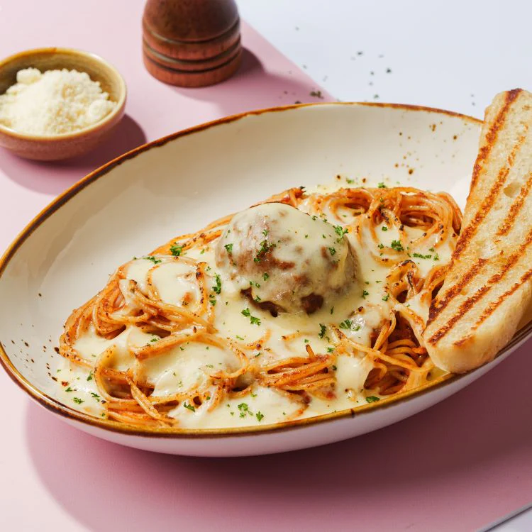 Cheesy Spaghettimelt