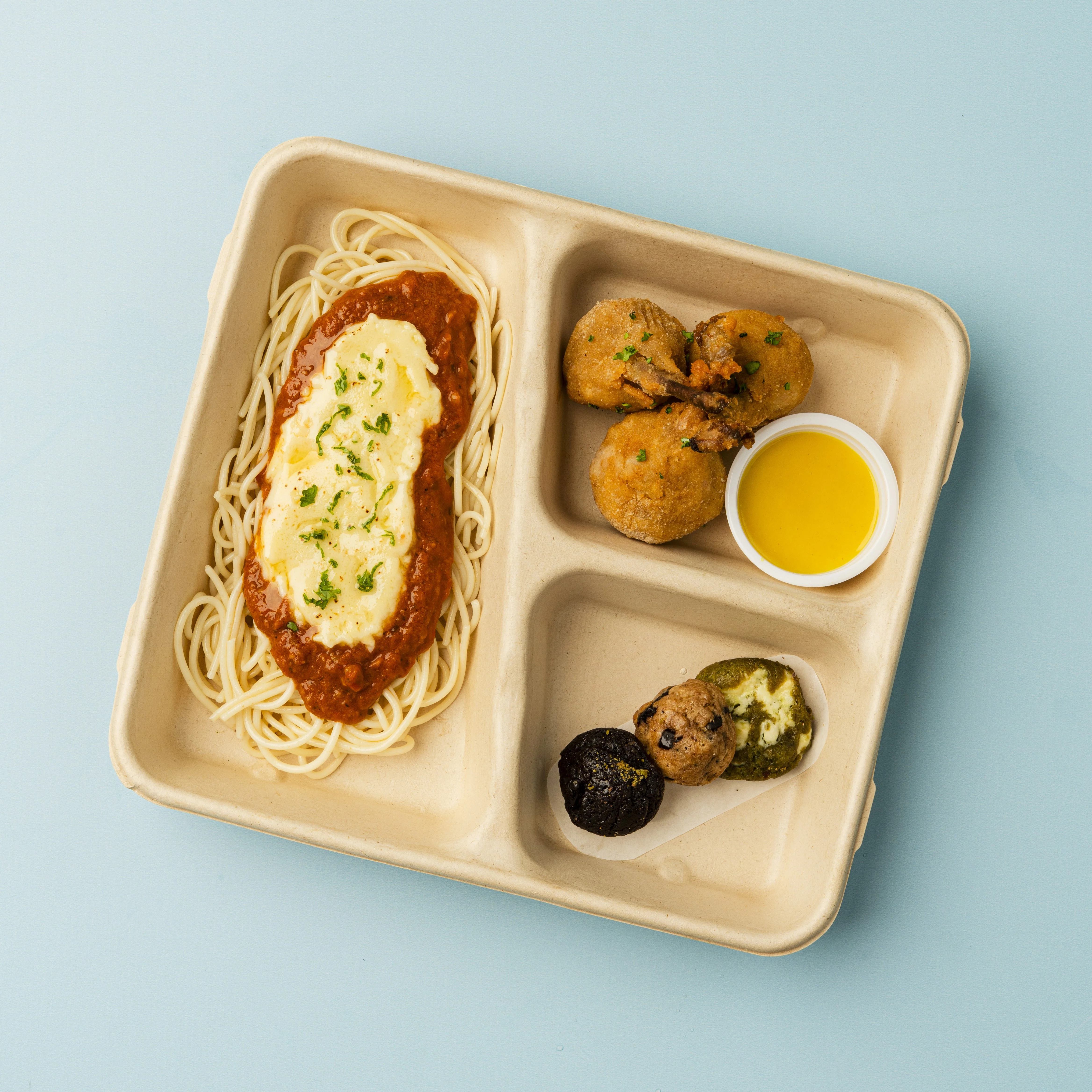 Jr Spaghetti & Chicken (for 10 pax)